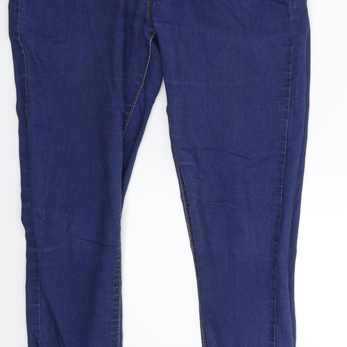 Denim Co Womens Blue  Denim Jegging Jeans Size 10 L27 in