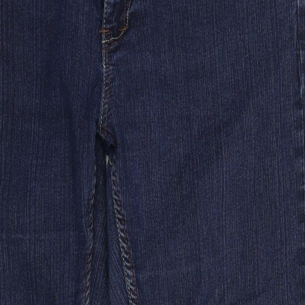 E-vie Womens Blue  Denim Bootcut Jeans Size 16 L27 in