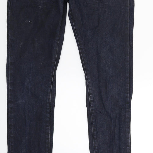 Vivid Womens Blue  Denim Skinny Jeans Size 10 L31 in
