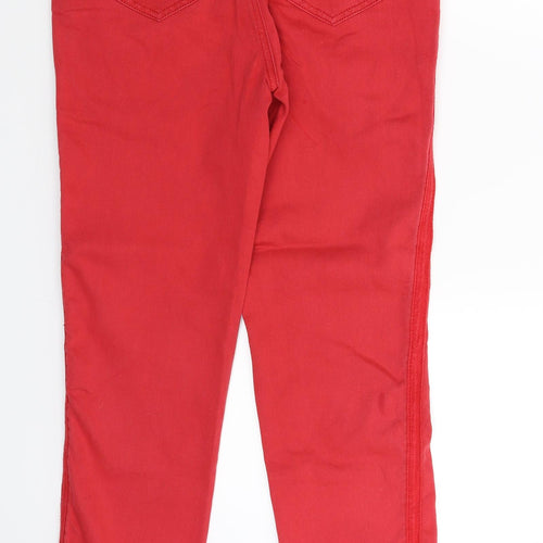 BNK Womens Red  Denim Skinny Jeans Size 30 in L29 in