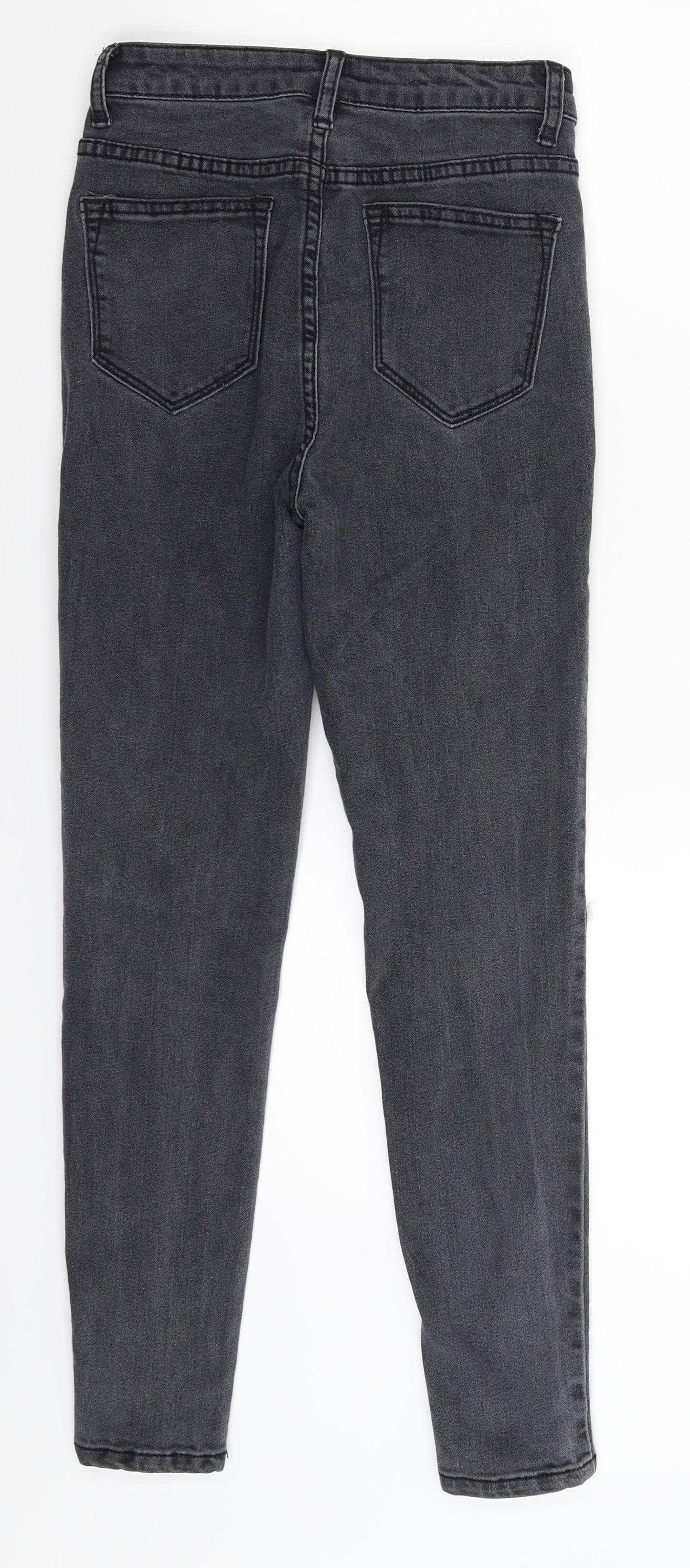 Momokrom Womens Grey  Denim Jegging Jeans Size S L25 in