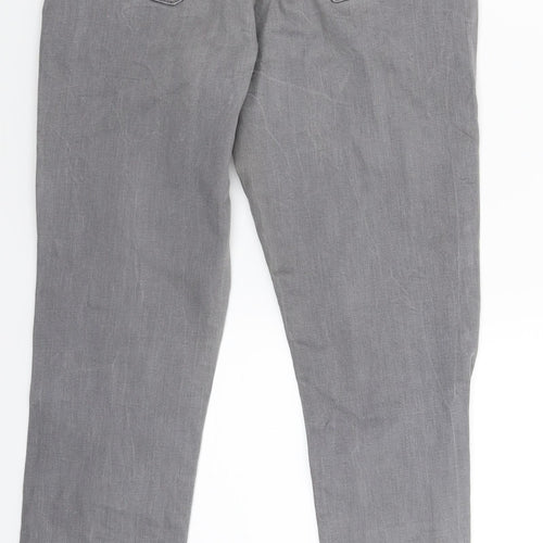 Denim Co Womens Grey  Denim Jegging Jeans Size 10 L27 in