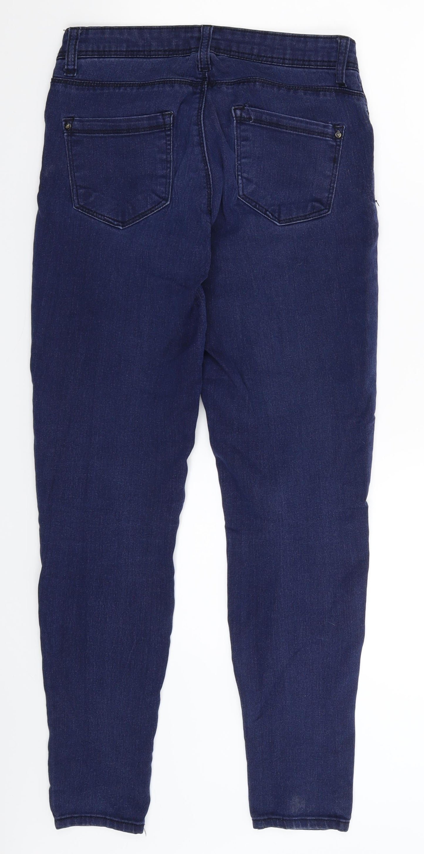 Denim Co Womens Blue  Denim Jegging Jeans Size 10 L28 in