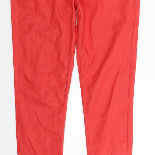 Denim Co Womens Red  Denim Jegging Jeans Size 12 L31 in