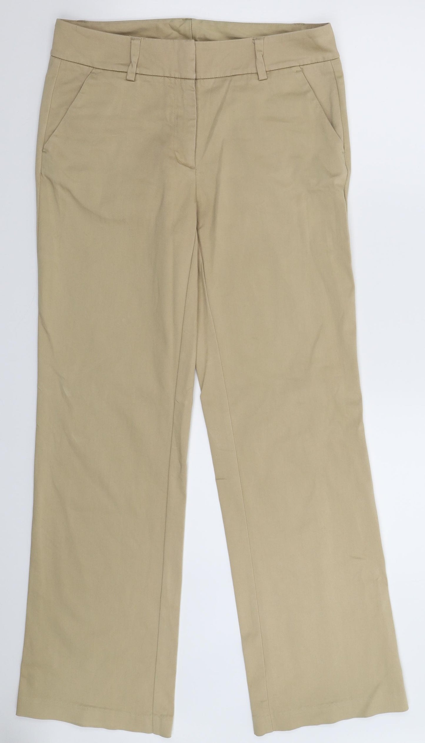 Nike Womens Beige   Trousers  Size 10 L32 in