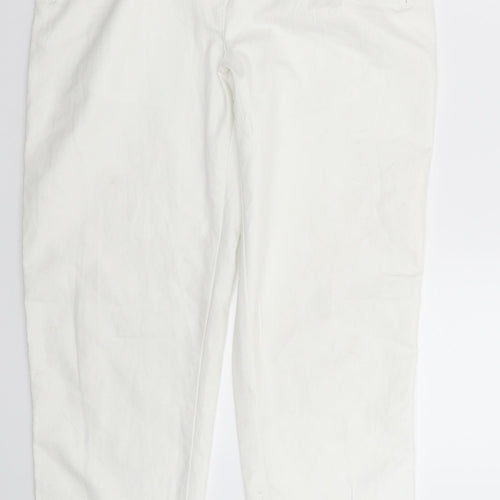 New Fashion Womens White  Denim Skinny Jeans Size 30 in L28 in