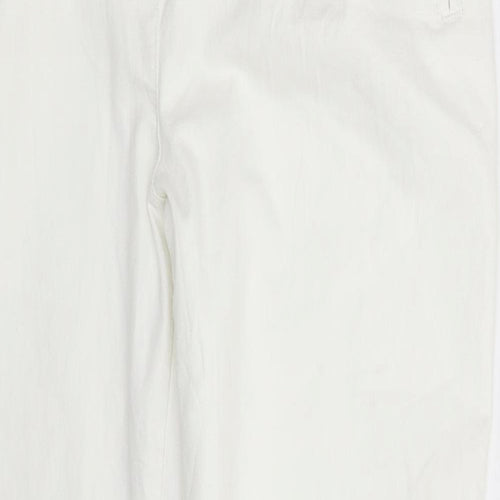 New Fashion Womens White  Denim Skinny Jeans Size 30 in L28 in