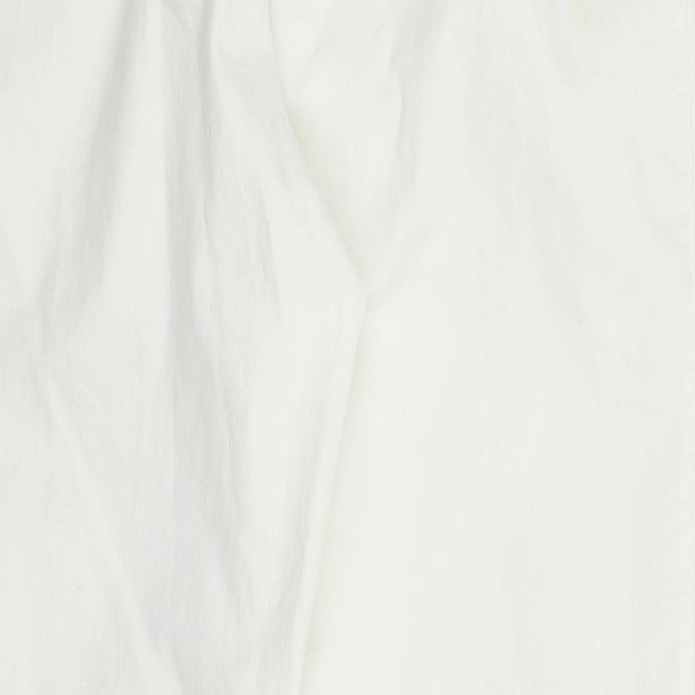 New Fashion Womens White  Denim Skinny Jeans Size 30 in L28 in