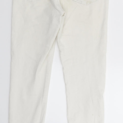 Denim Co Womens White  Denim Jegging Jeans Size 10 L29 in