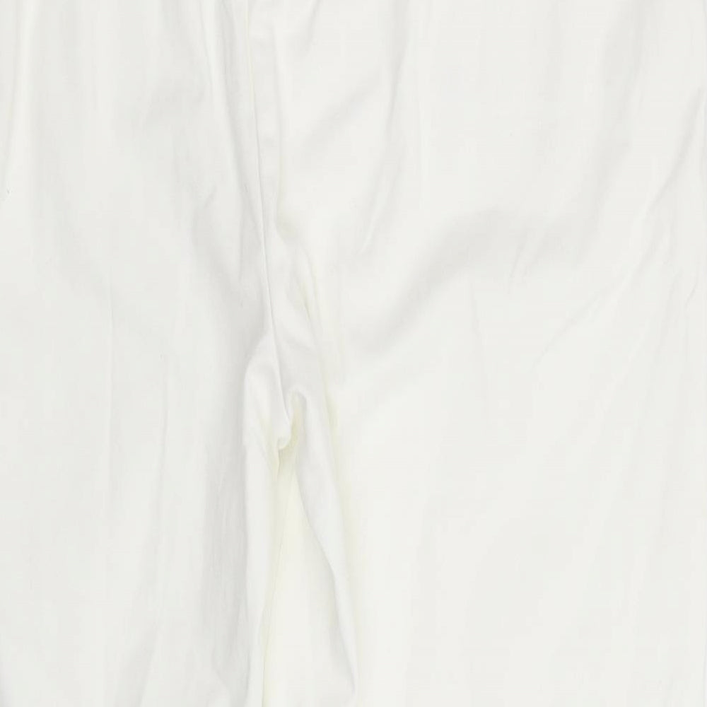 Lands' End Womens White   Trousers  Size 18 L29 in