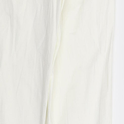 Gemma Womens White  Denim Skinny Jeans Size 27 in L31 in