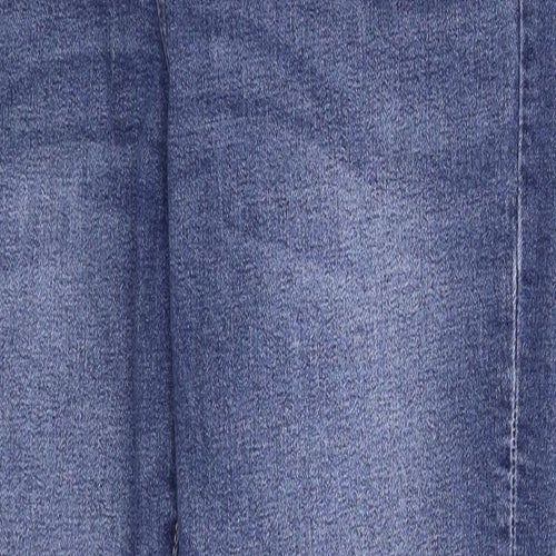 George Womens Blue  Denim Straight Jeans Size 14 L31 in