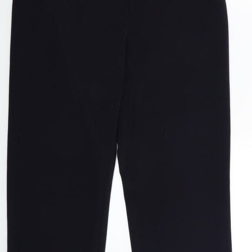 Per Una Womens Blue   Dress Pants Trousers Size 12 L28 in
