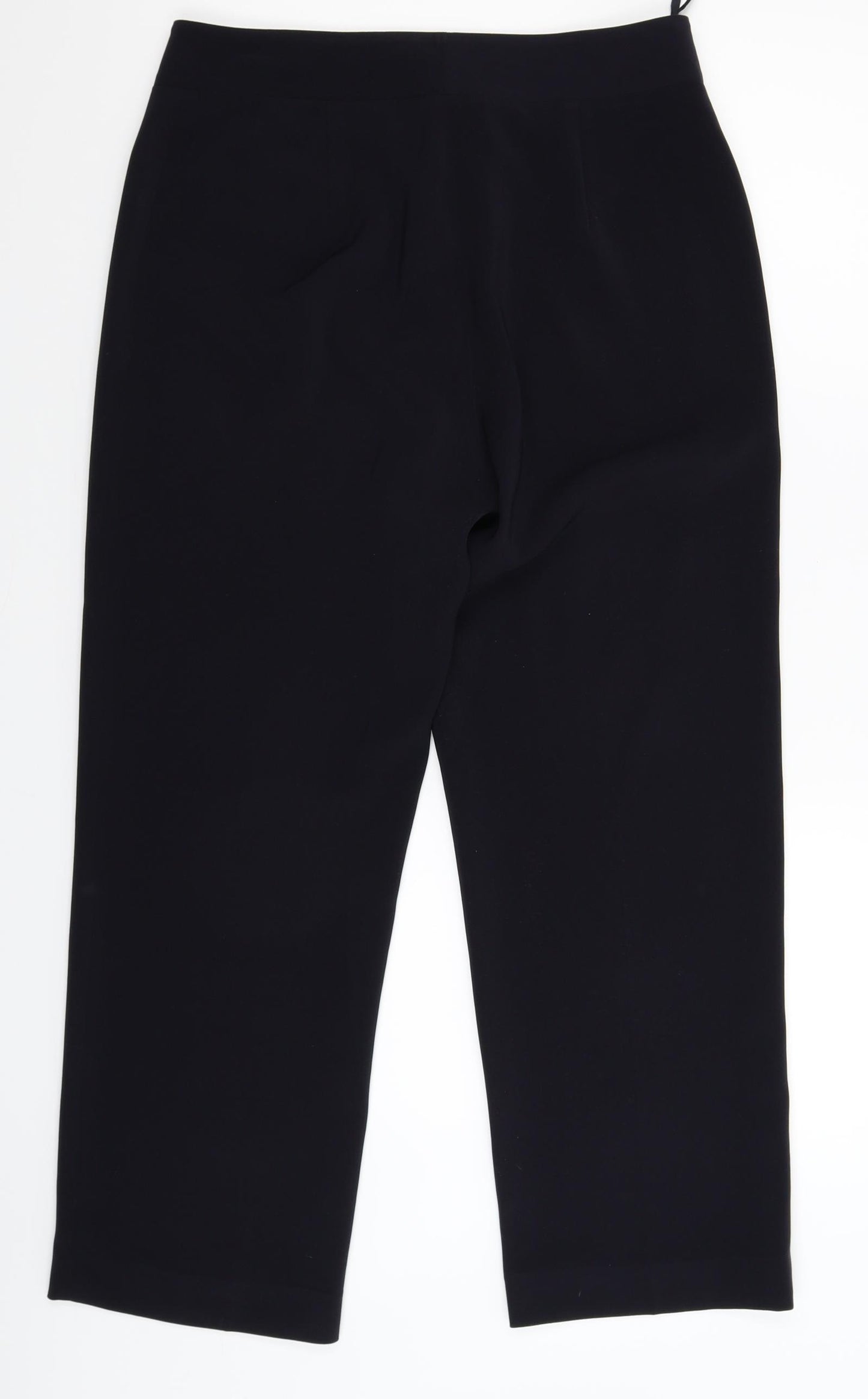 Per Una Womens Blue   Dress Pants Trousers Size 12 L28 in