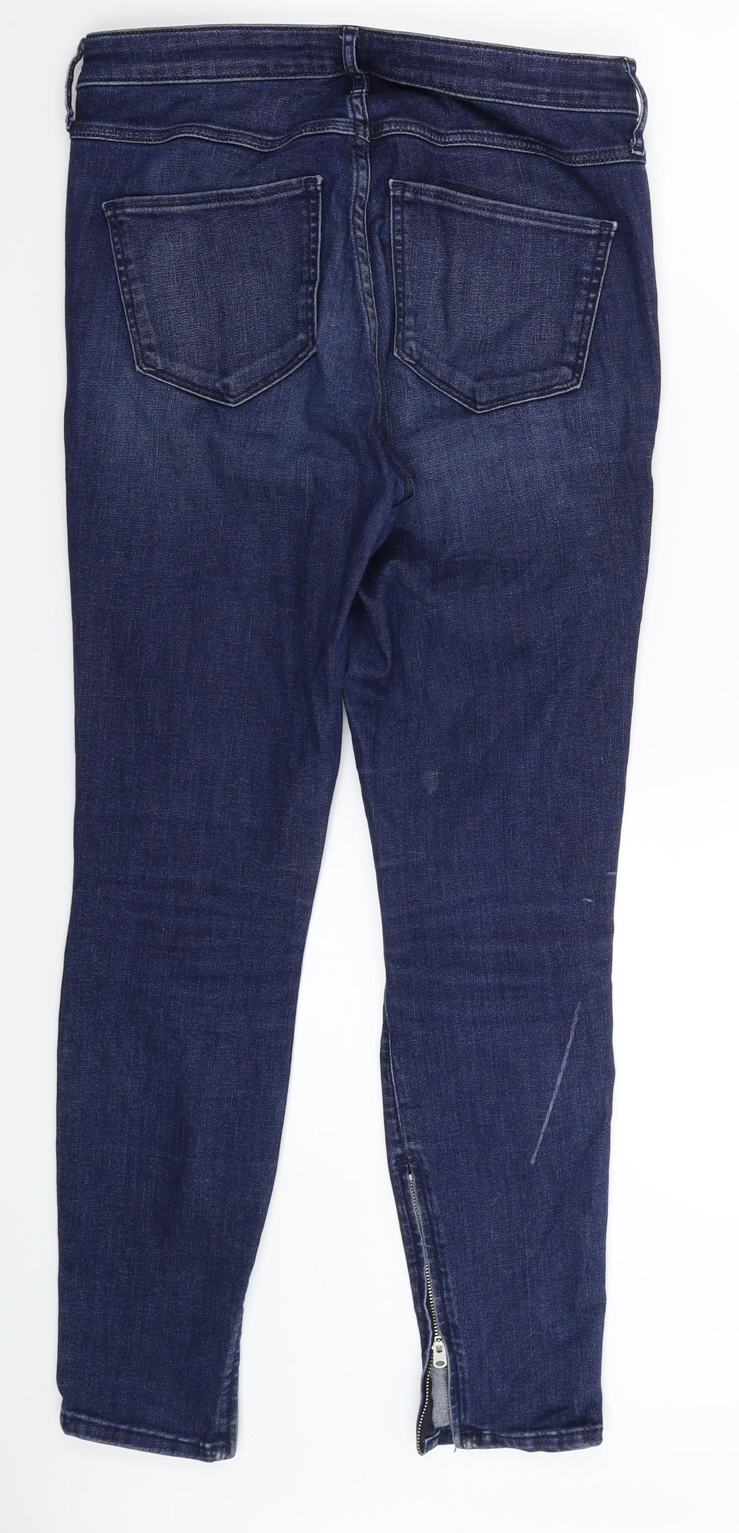 Abercrombie & Fitch Womens Blue  Denim Skinny Jeans Size 30 in L27 in