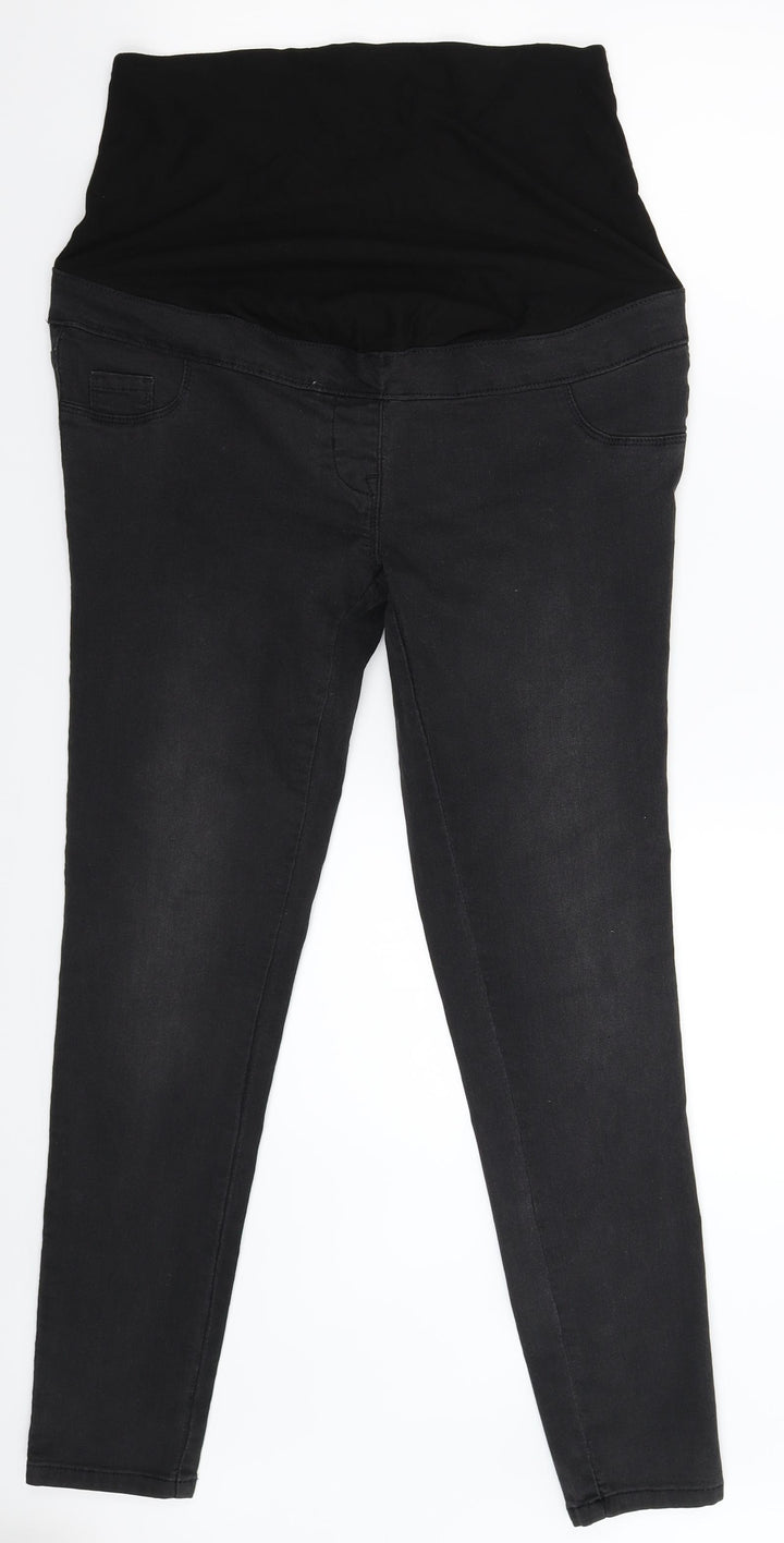 Preworn Womens Black  Denim Jegging Jeans Size 36 in L29 in