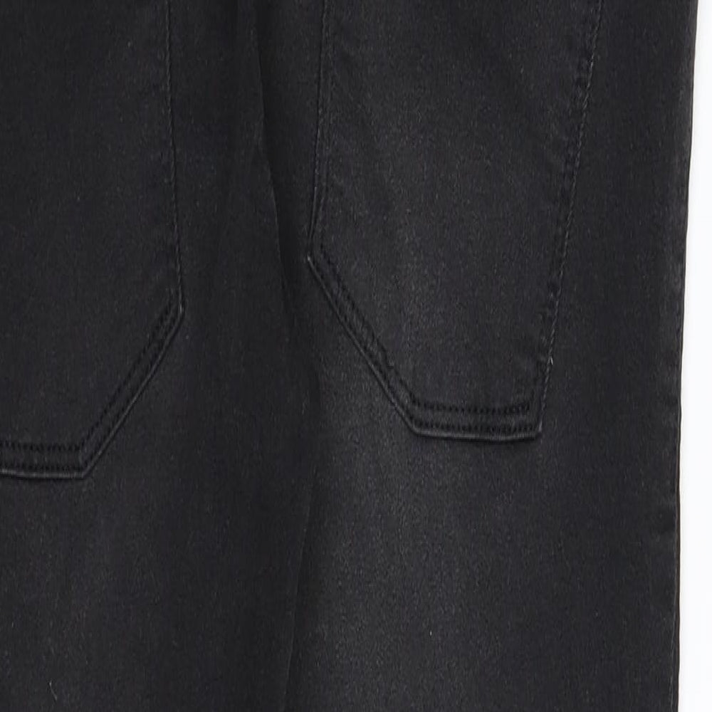 Preworn Womens Black  Denim Jegging Jeans Size 36 in L29 in