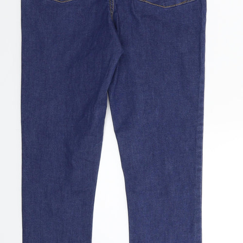 Denim Co Womens Blue  Denim Jegging Jeans Size 12 L29 in