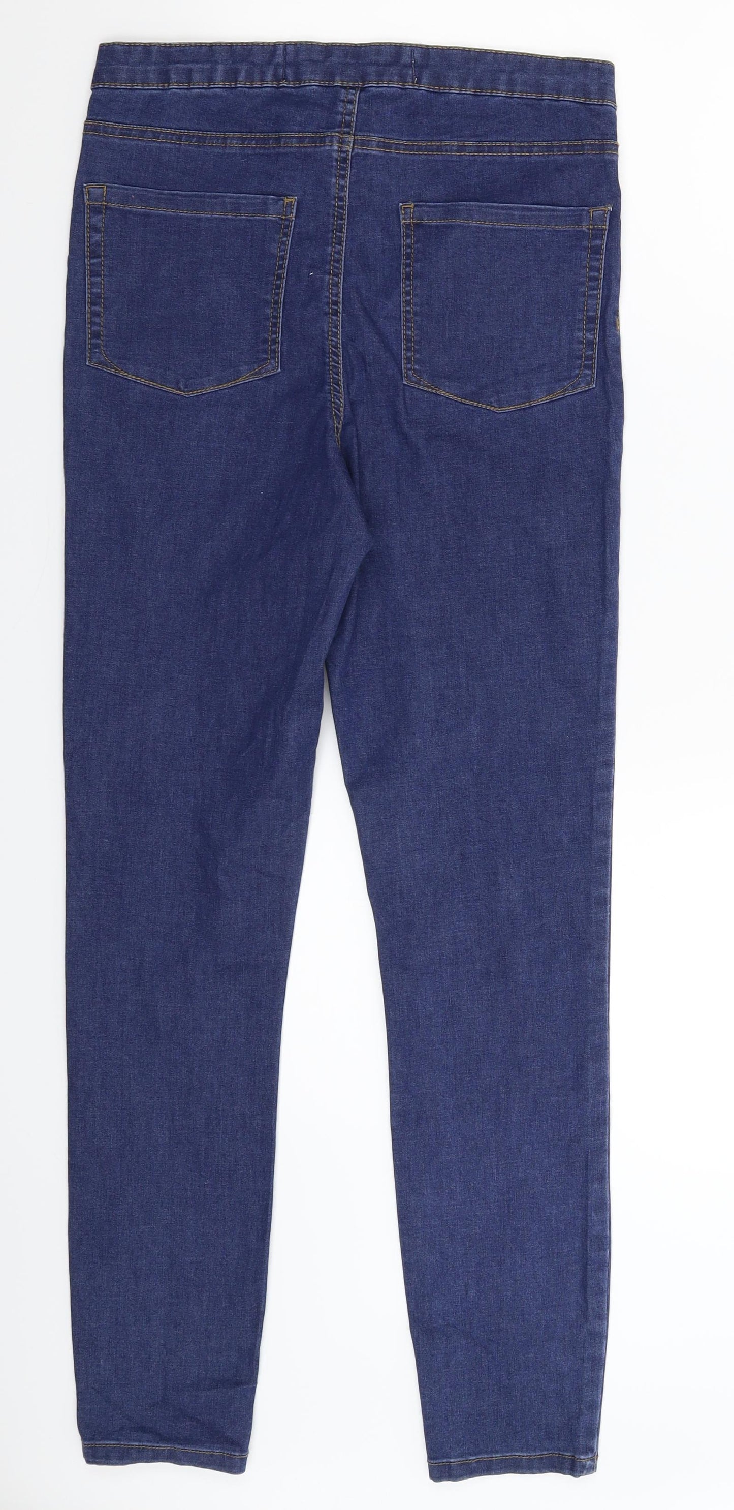 Denim Co Womens Blue  Denim Jegging Jeans Size 12 L29 in