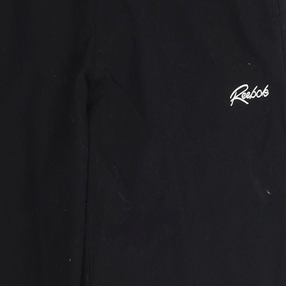 Reebok Womens Black   Trousers  Size 12 L30 in