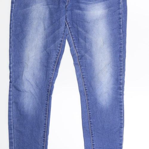 Preworn Womens Blue  Denim Jegging Jeans Size M L32 in