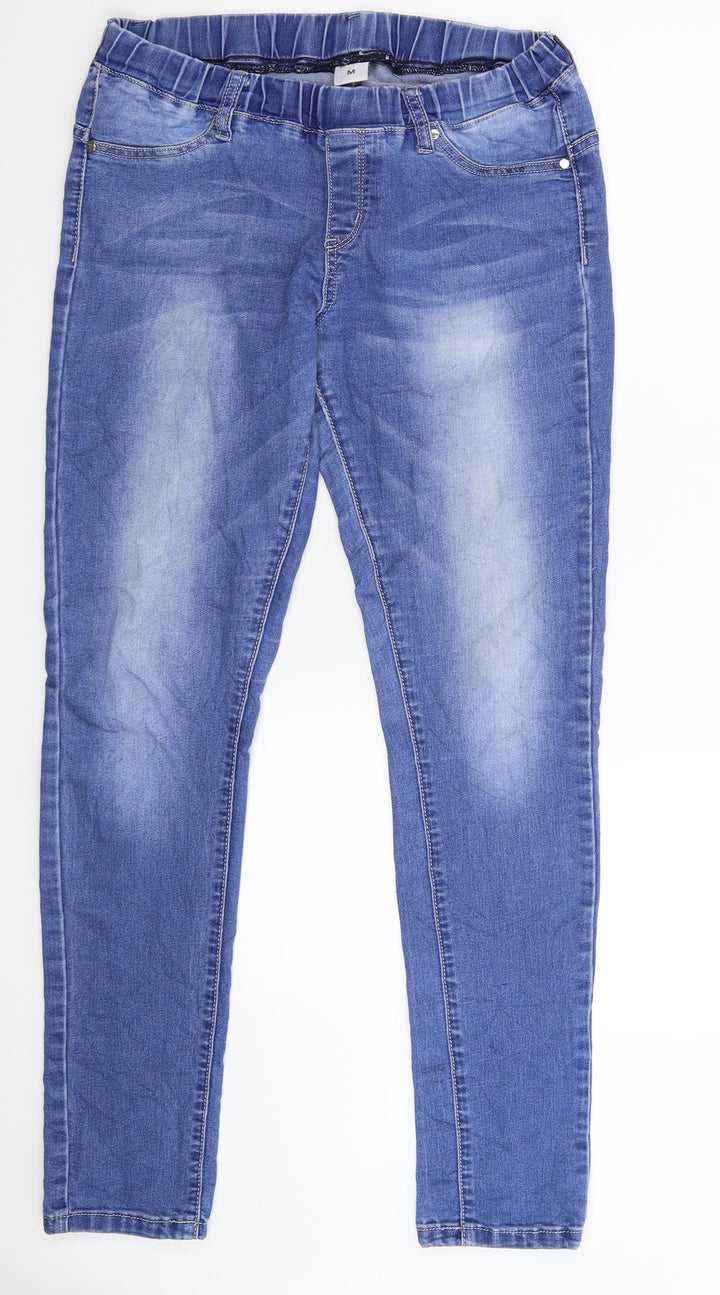 Preworn Womens Blue Denim Jegging Jeans Size M L32 in