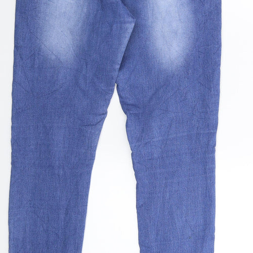 Preworn Womens Blue  Denim Jegging Jeans Size M L32 in