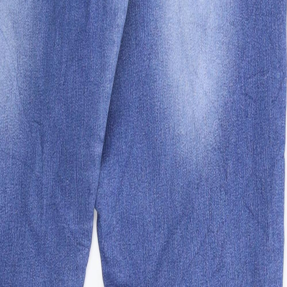 Preworn Womens Blue  Denim Jegging Jeans Size M L32 in