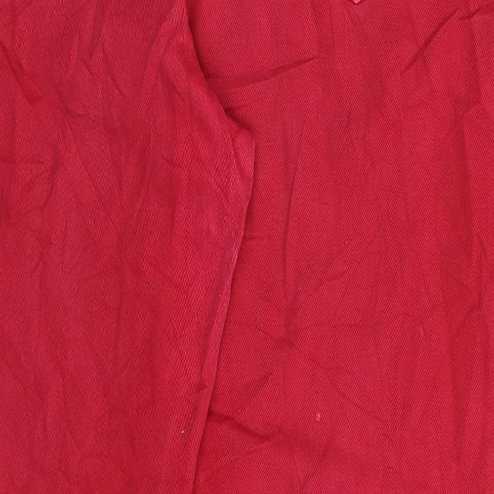 John Baner Womens Pink  Denim Straight Jeans Size 30 in L29 in