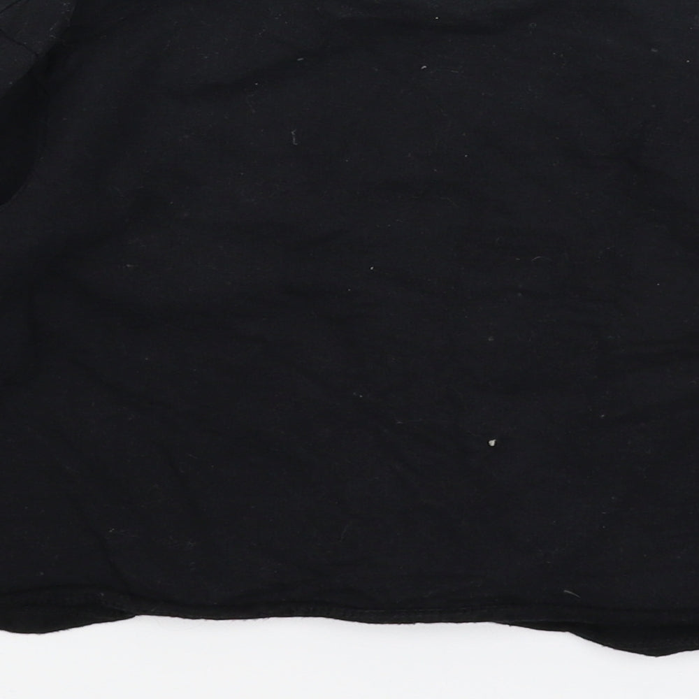 George Girls Black   Pullover Sweatshirt Size 8-9 Years