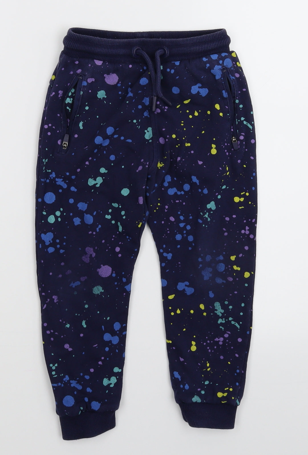Nutmeg Boys Blue   Jogger Trousers Size 3-4 Years