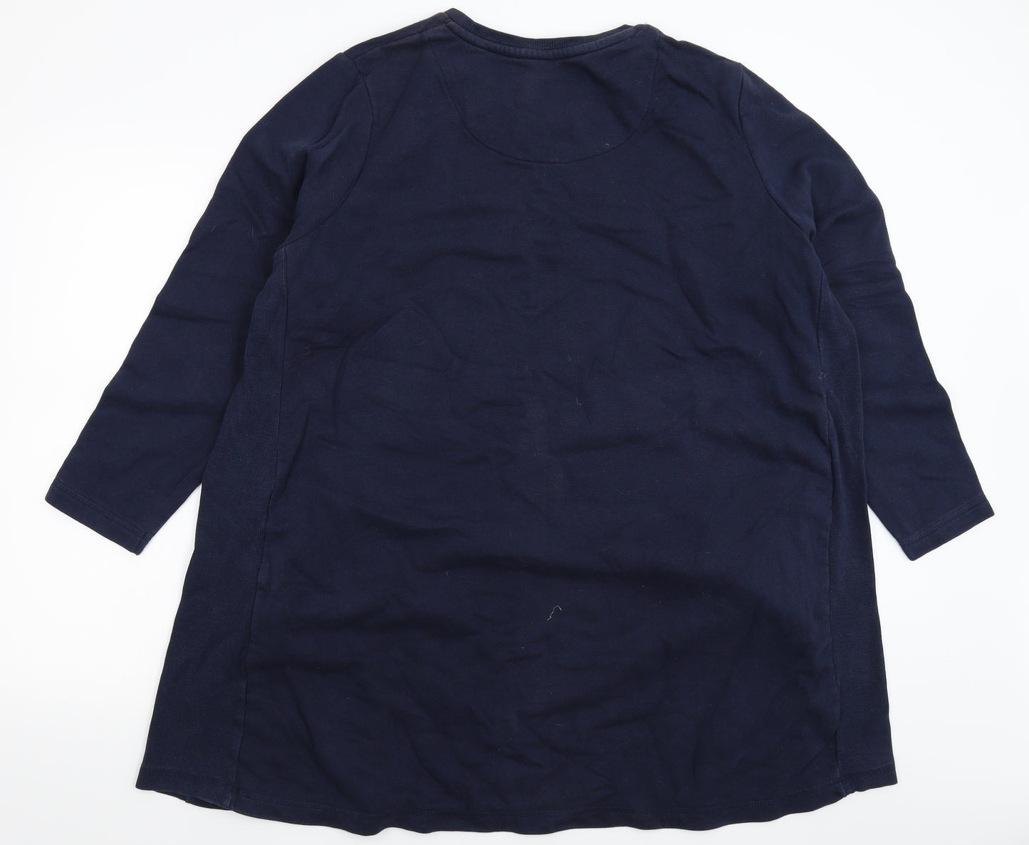 TU Womens Blue   Pullover Sweatshirt Size 24