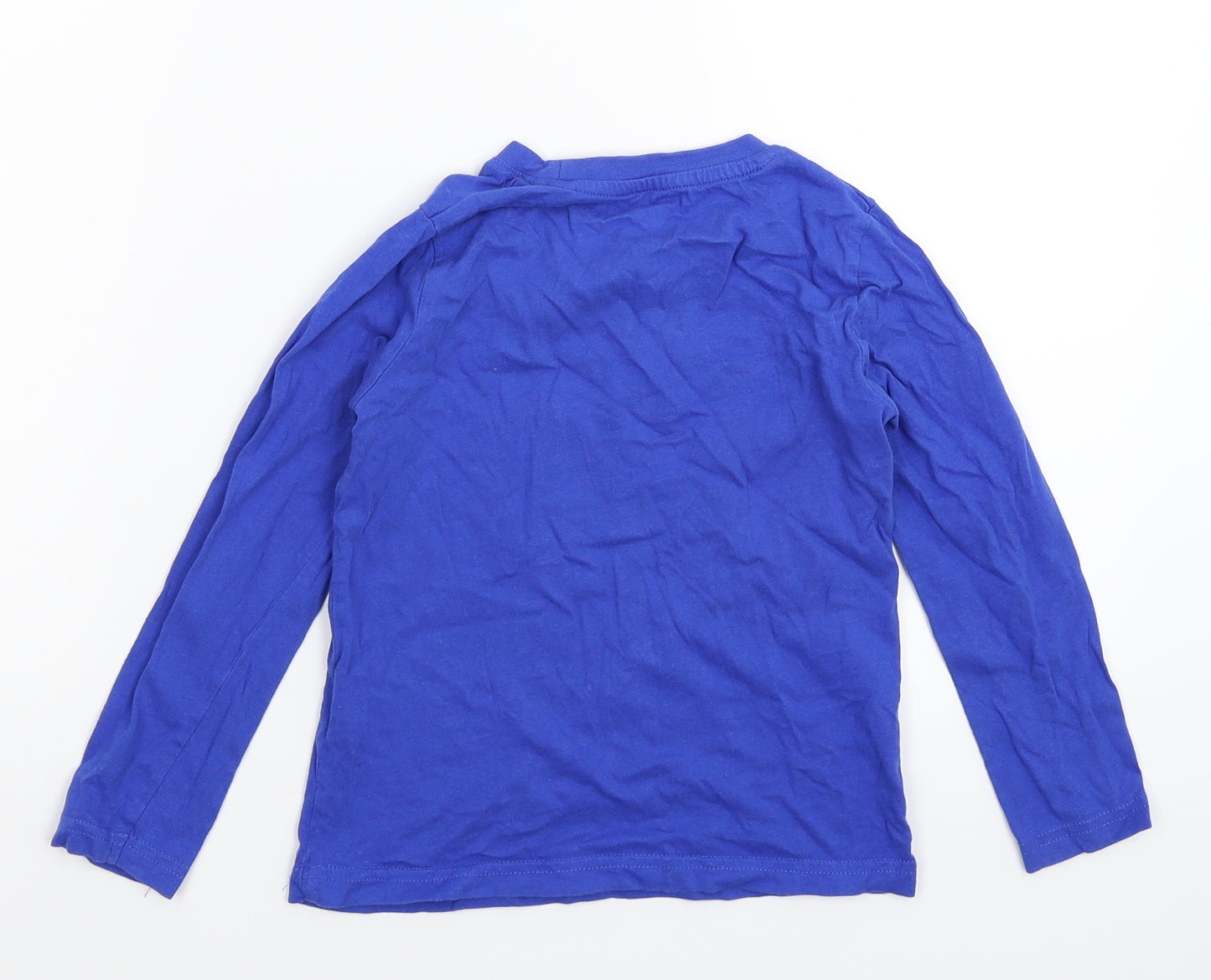 Lupilu Boys Blue   Basic T-Shirt Size 5-6 Years