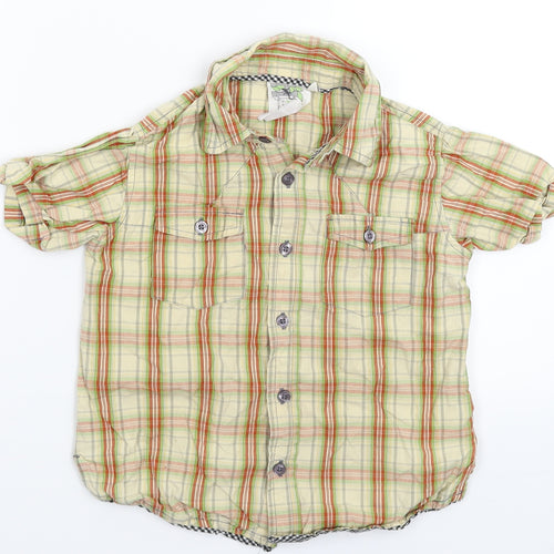 Adleigh Boys Multicoloured Check  Basic Button-Up Size 5-6 Years