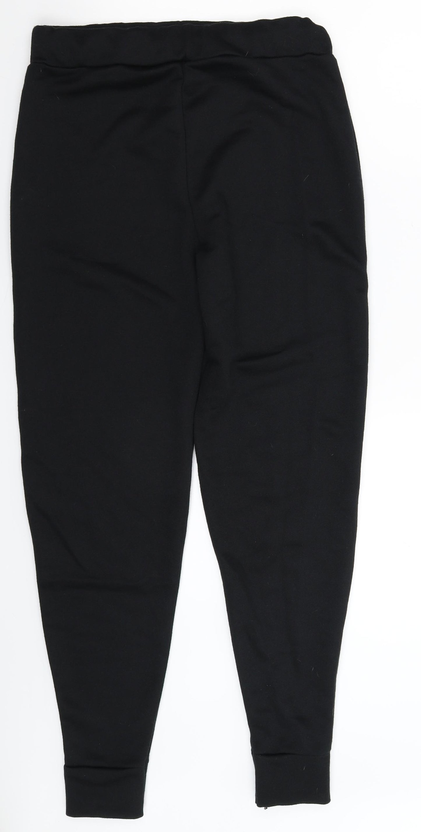 Boohoo Womens Black   Jogger Trousers Size 12 L29 in