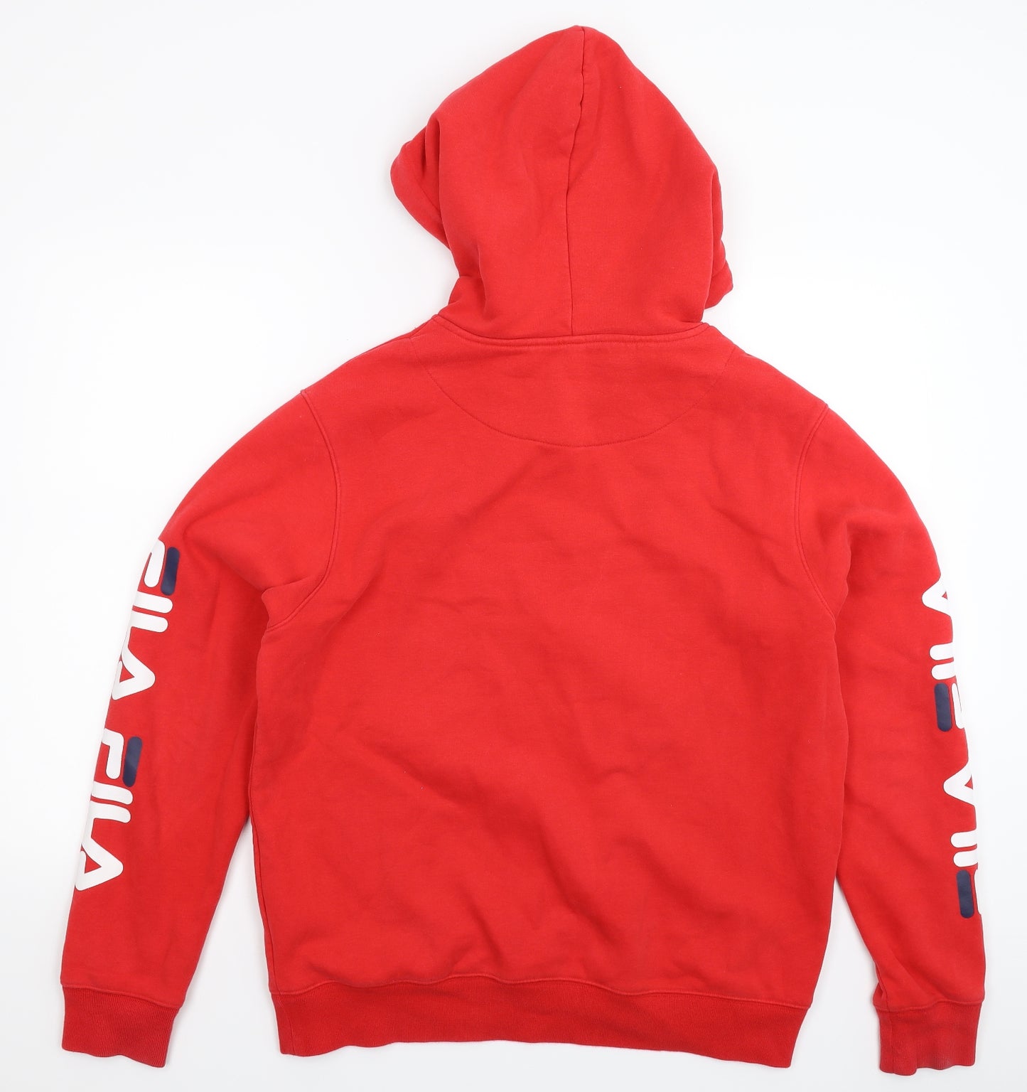 FILA Mens Red   Pullover Hoodie Size L