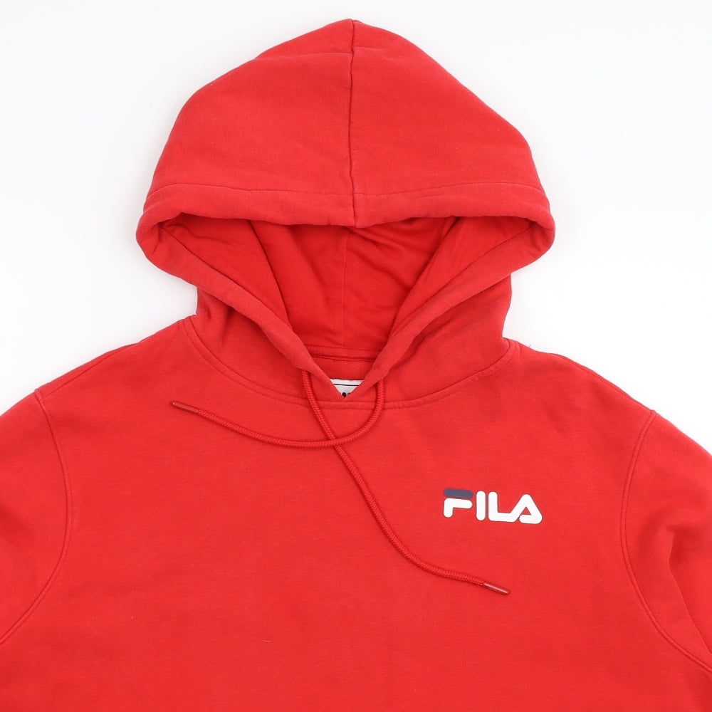 FILA Mens Red   Pullover Hoodie Size L