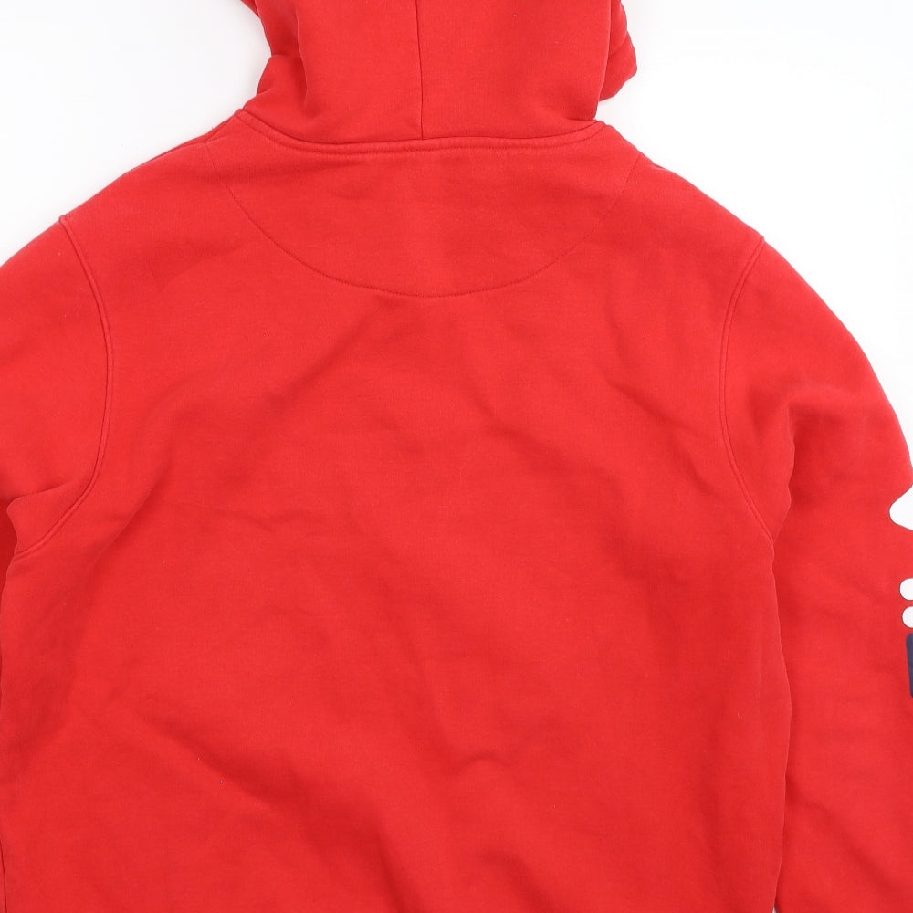 FILA Mens Red   Pullover Hoodie Size L