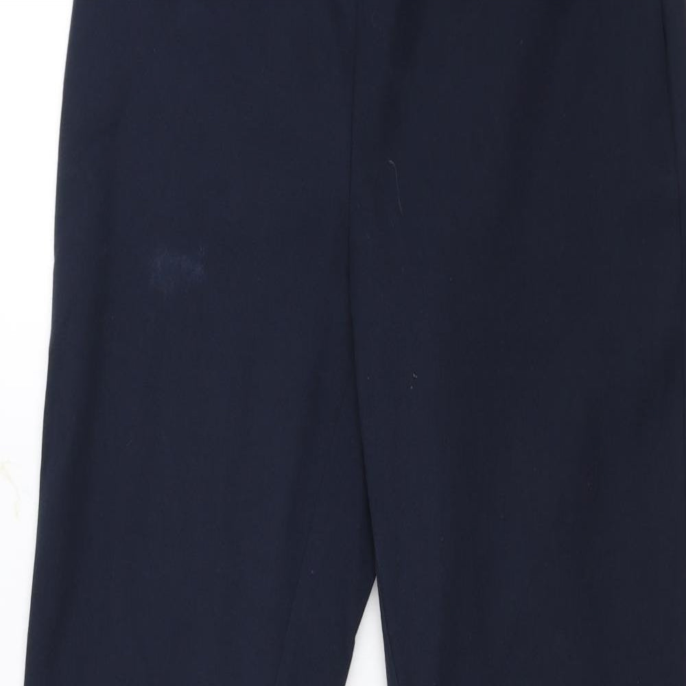 Laura Ashley Womens Blue   Trousers  Size 8 L28 in