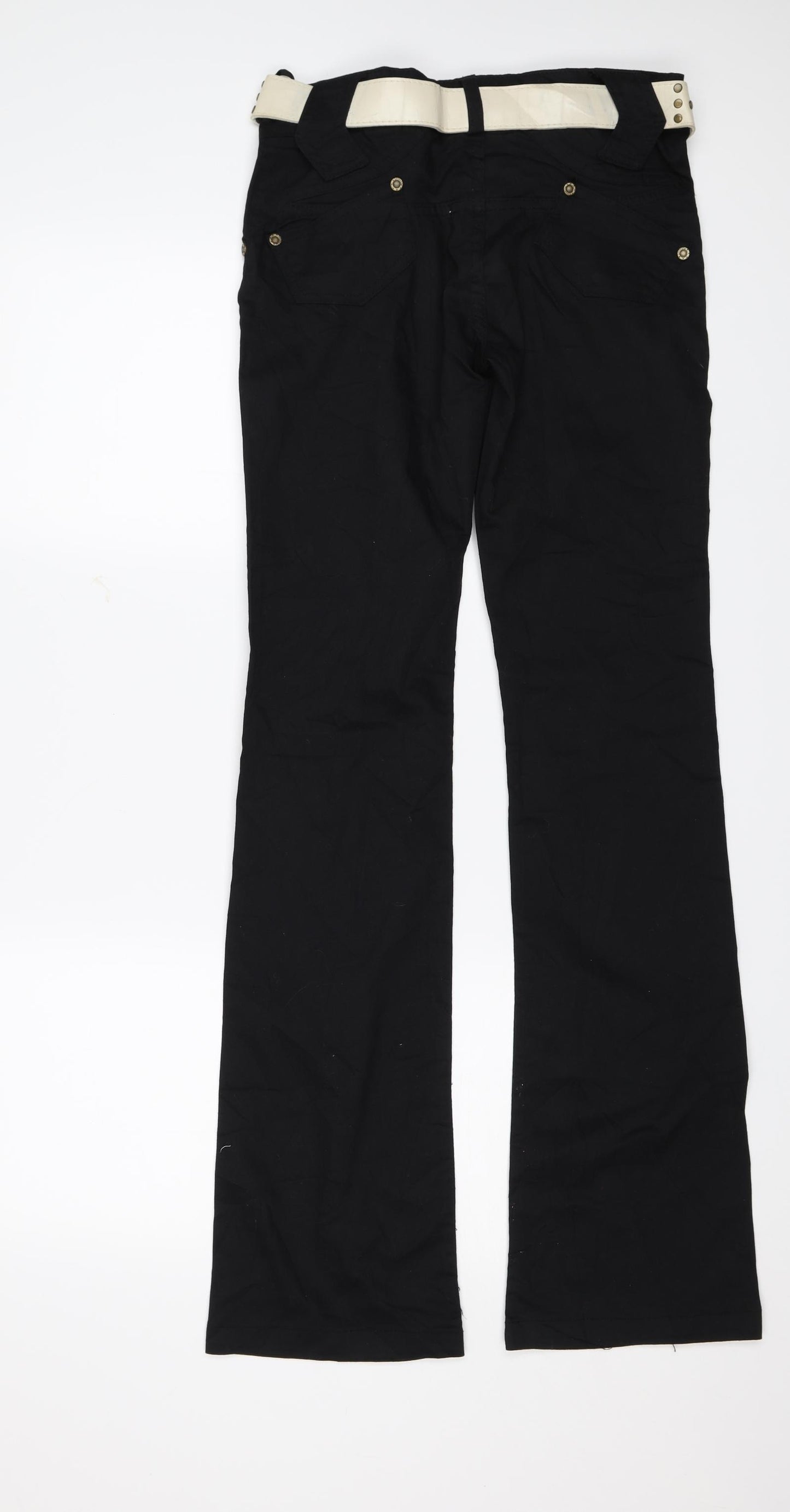 Matmazel Womens Black   Flared Jeans Size 10 L33 in