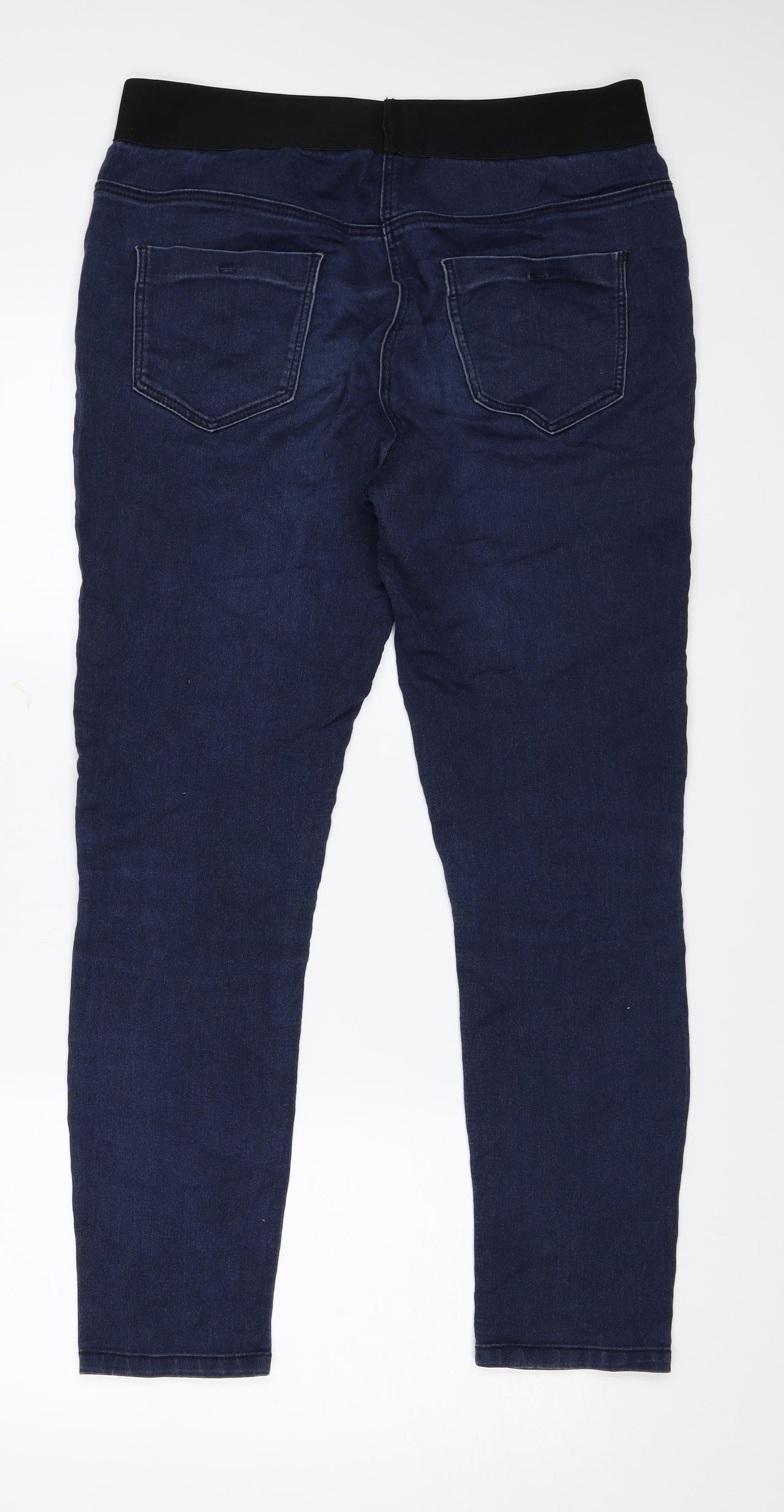George Womens Blue  Denim Jegging Jeans Size 14 L26.5 in