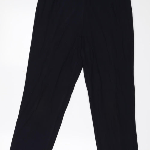 Marks & Spencer Womens Blue   Trousers  Size 12 L25 in