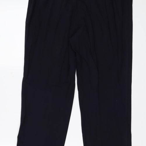 Marks & Spencer Womens Blue   Trousers  Size 12 L25 in