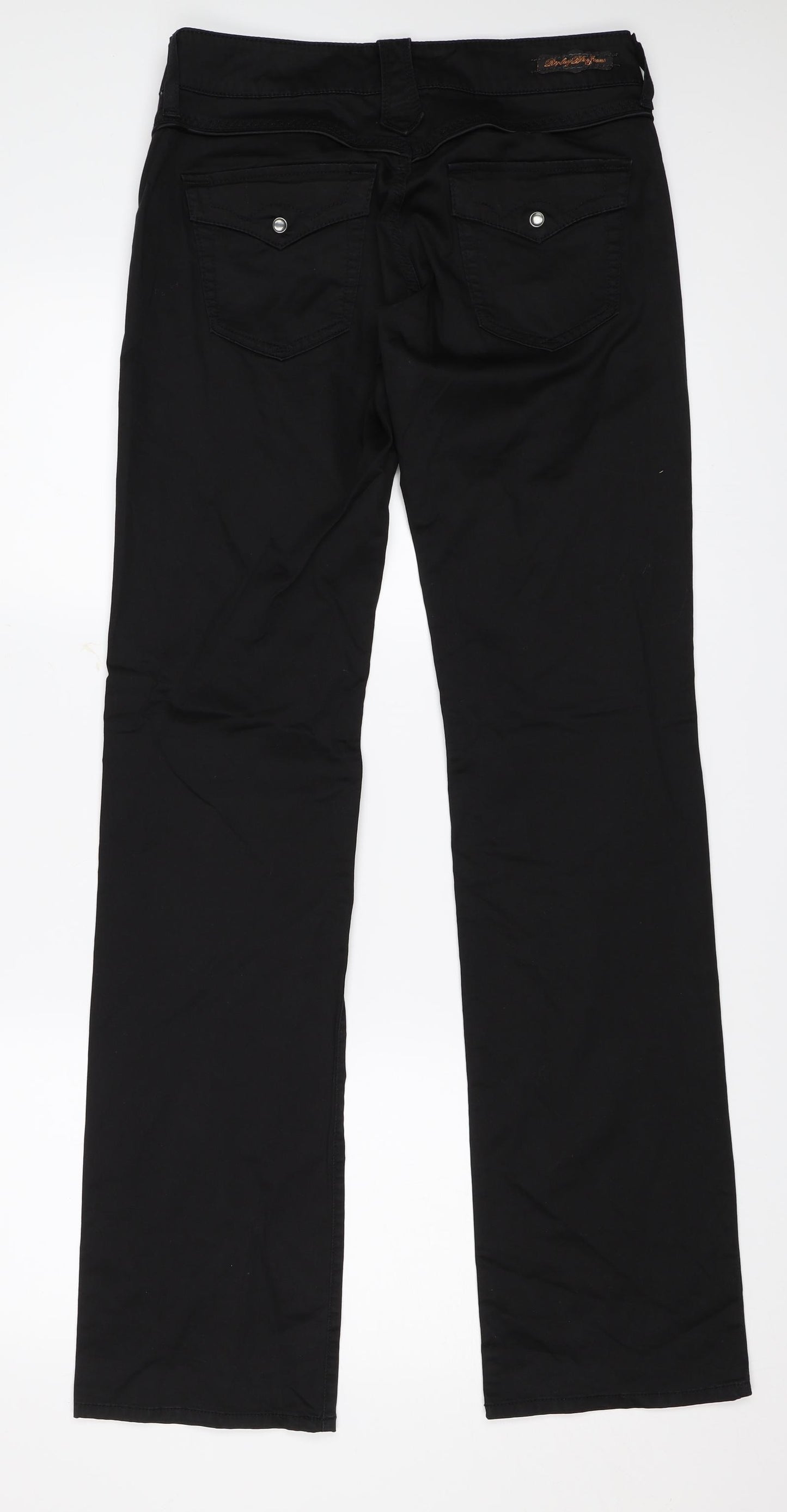 Replay Womens Black   Straight Jeans Size 29 L34 in