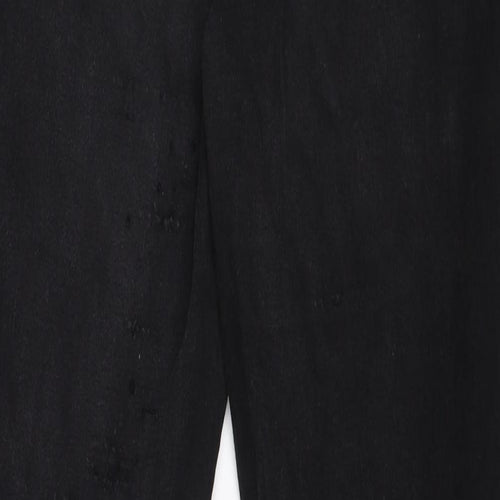 Denim & Co. Womens Black  Denim Skinny Jeans Size 10 L27 in