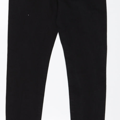 Denim & Co. Womens Black  Denim Skinny Jeans Size 6 L27 in