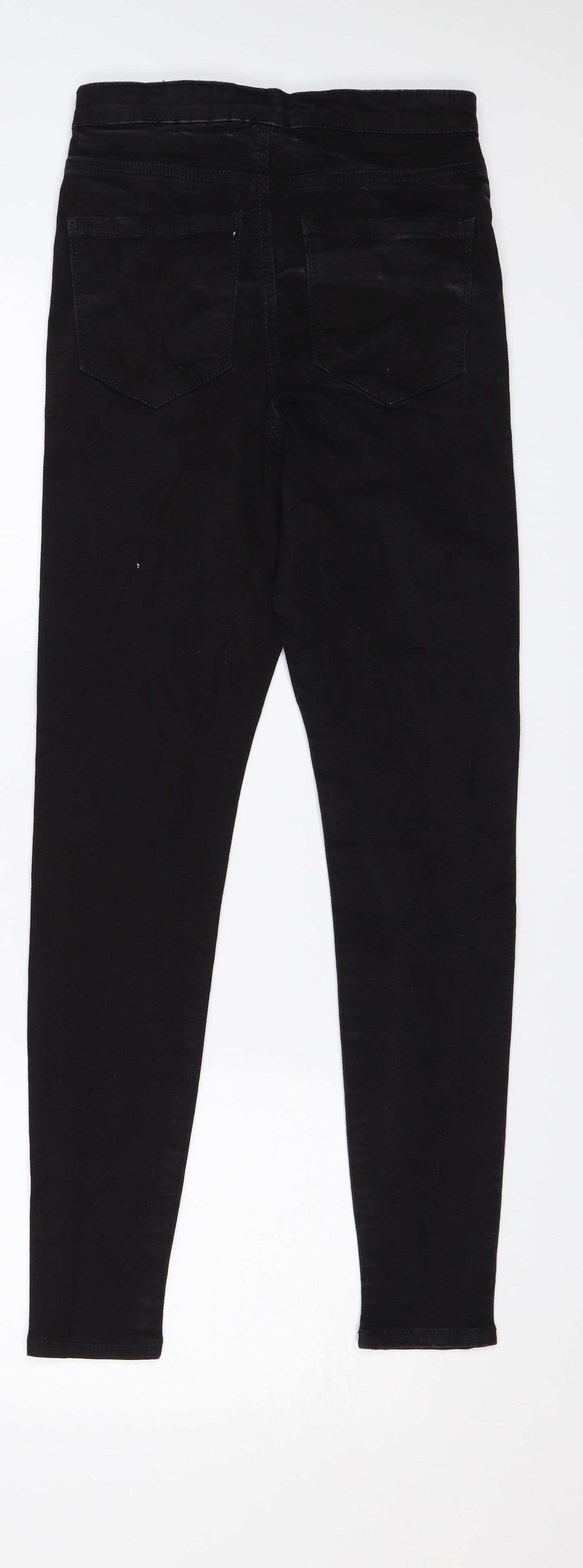 Denim & Co. Womens Black  Denim Skinny Jeans Size 6 L27 in