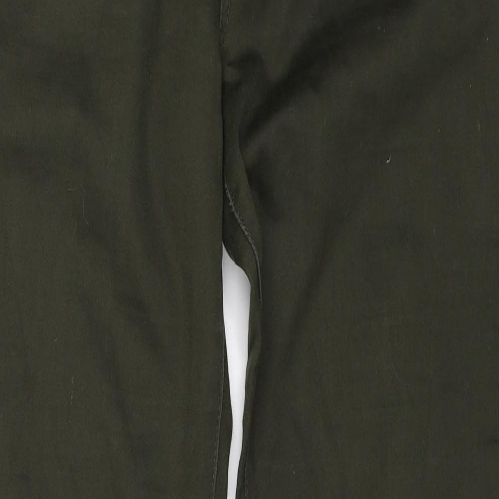 Yes Yes Womens Green   Trousers  Size 12 L30 in