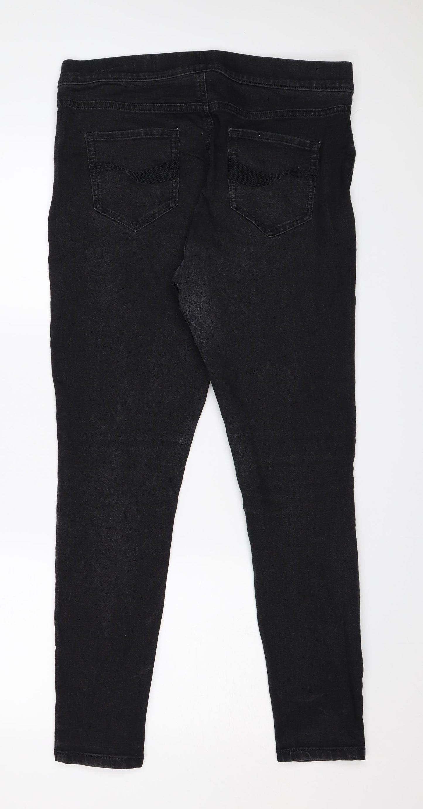TU Womens Black   Jegging Jeans Size 14 L28 in