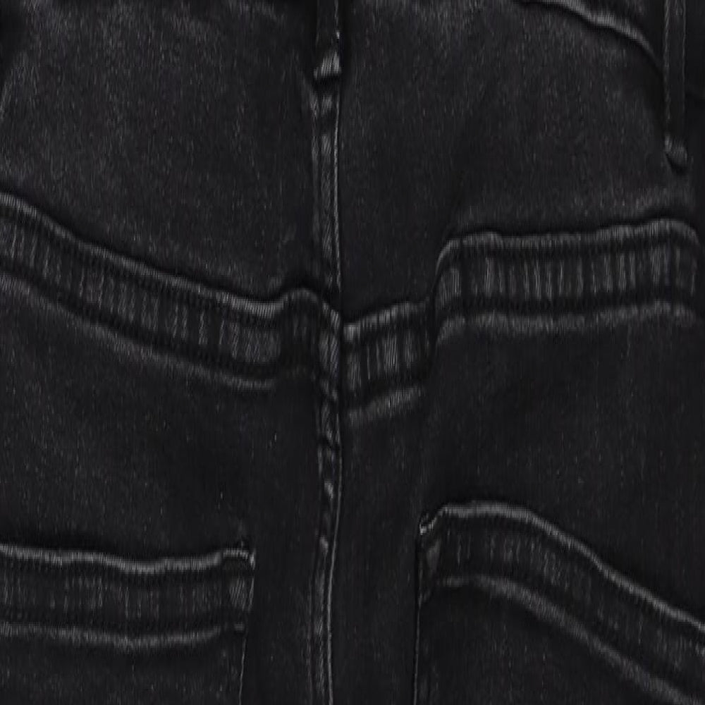 New Look Womens Black   Dungaree One-Piece Size 10